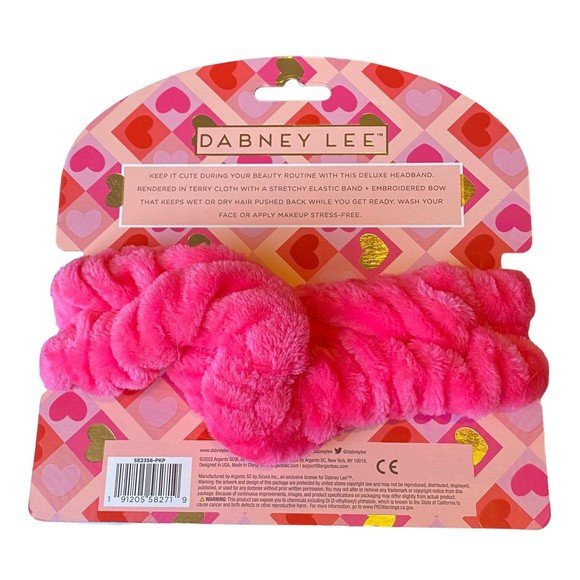 Dabney Lee The Get Glow Pink Deluxe Embroidered Headband New - Picture 3 of 3